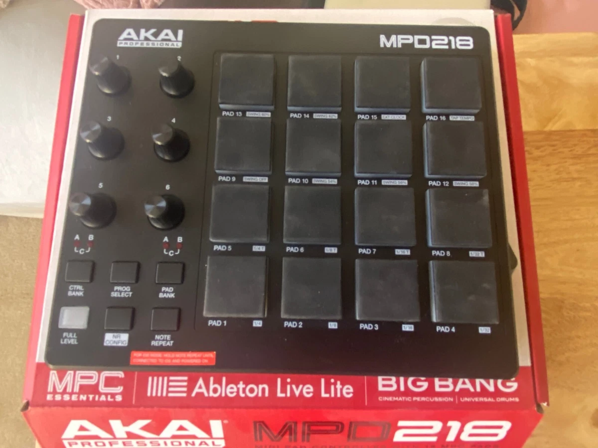 Akai top mpd218 editor