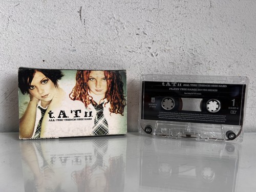 T.A.T.U. - All The Things She Said - Cassette Tape Single 0196974 - TATU - Rare - Picture 10 of 18