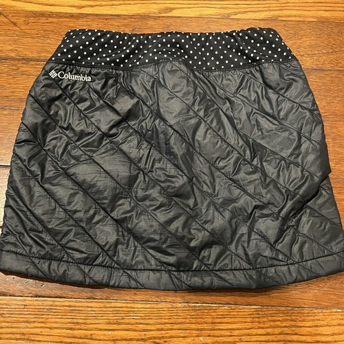 Columbia Quilted Skirt Black Girls Size 14/16 - Picture 2 of 8