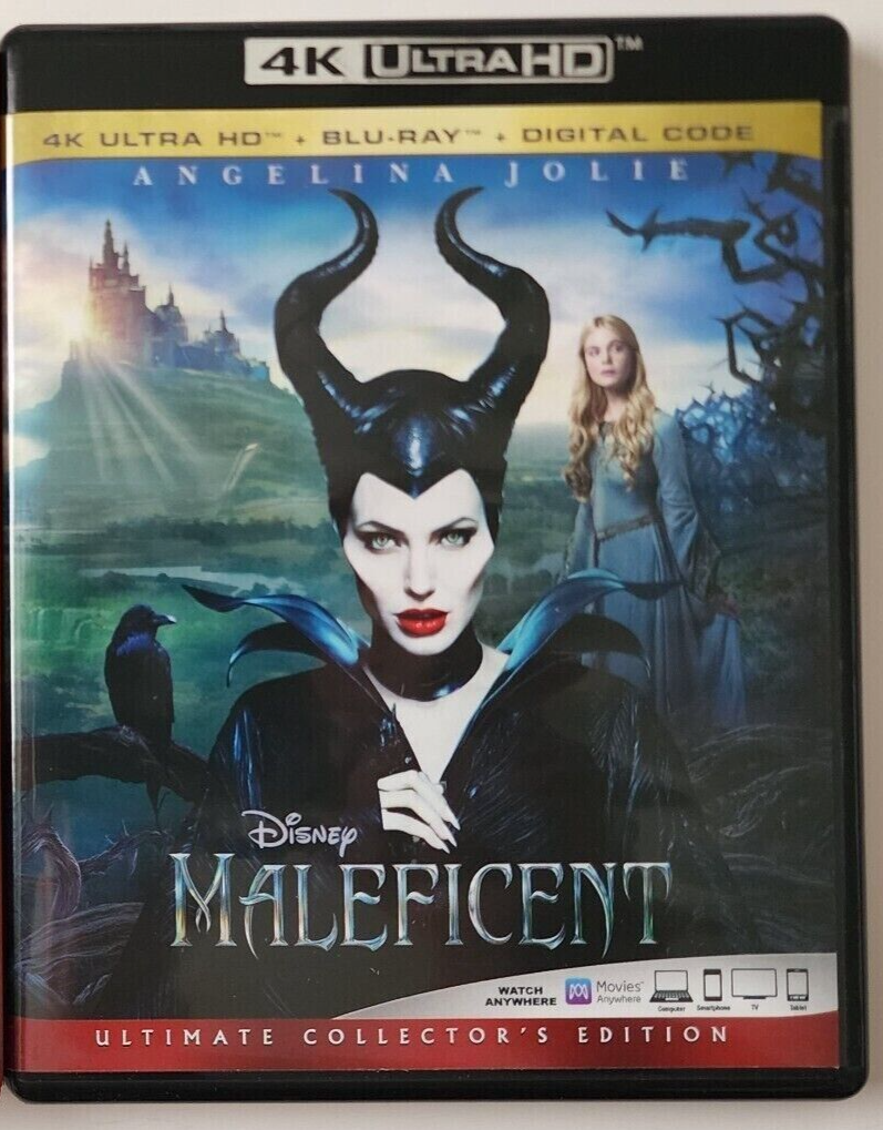 ミンハオ トレカ FOLLOW DVD Blu-ray CINEMAS Disney Maleficent (2014) 4K Ultra HD Blu-ray 2-Disc US Release w