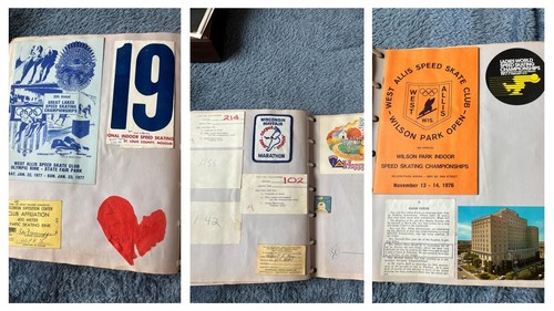 Bobby Fenns Personal Scrapbook Loads of Olympics, Speed Skating, Peter Mueller, - 第 17/20 張圖片