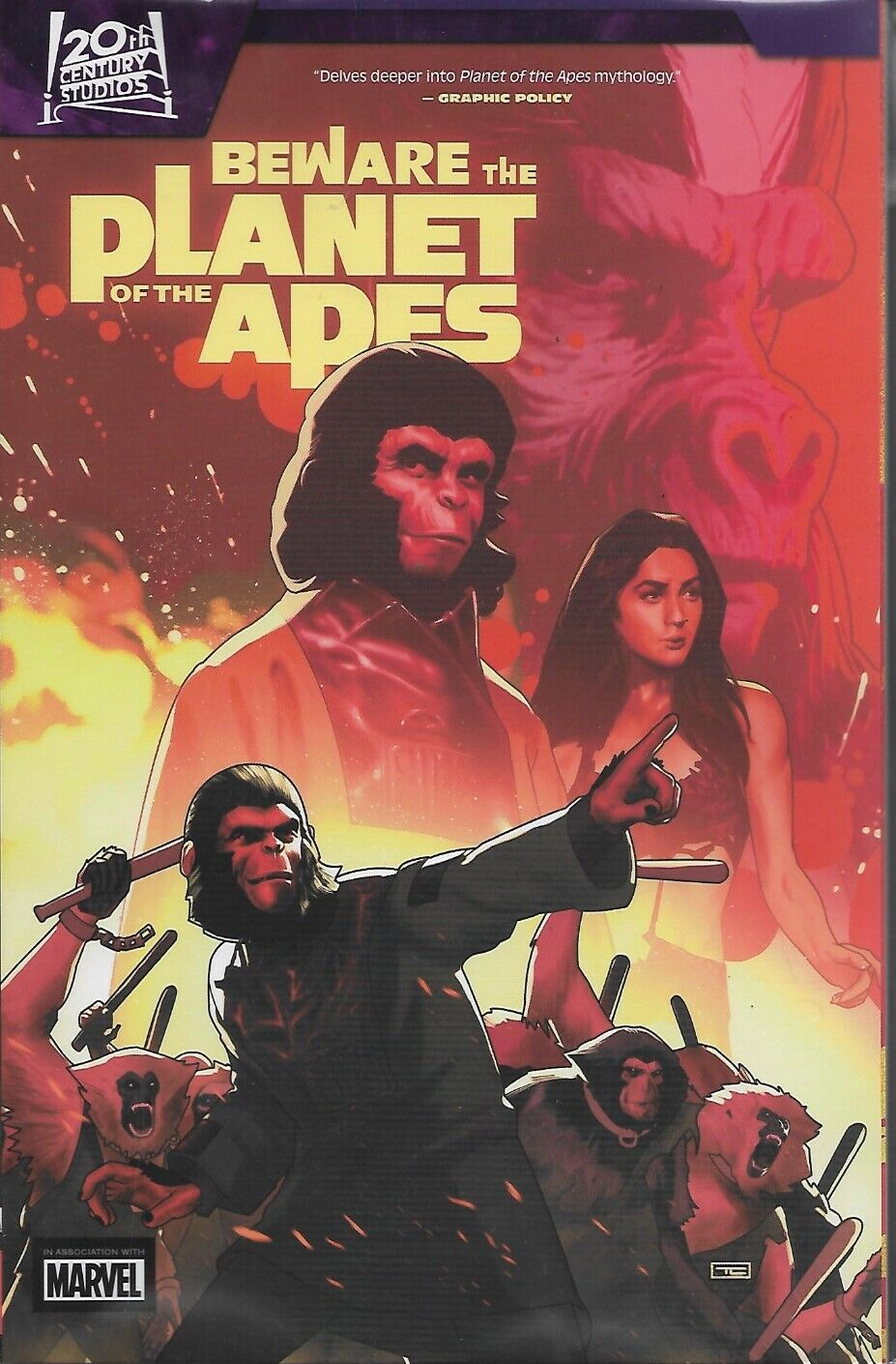 BEWARE THE PLANET OF THE APES Graphic Novel (S)