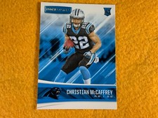 E8-79 FOOTBALL CARD - CHRISTIAN McCAFFREY - CAROLINA PANTHERS ROOKIE 2017 PANINI. rookie card picture