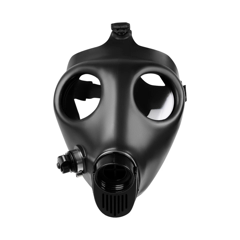 Full Face Gas Mask Respirator NATO 40mm Filter NBC Emergency PPE Supergum - Image 3 of 4