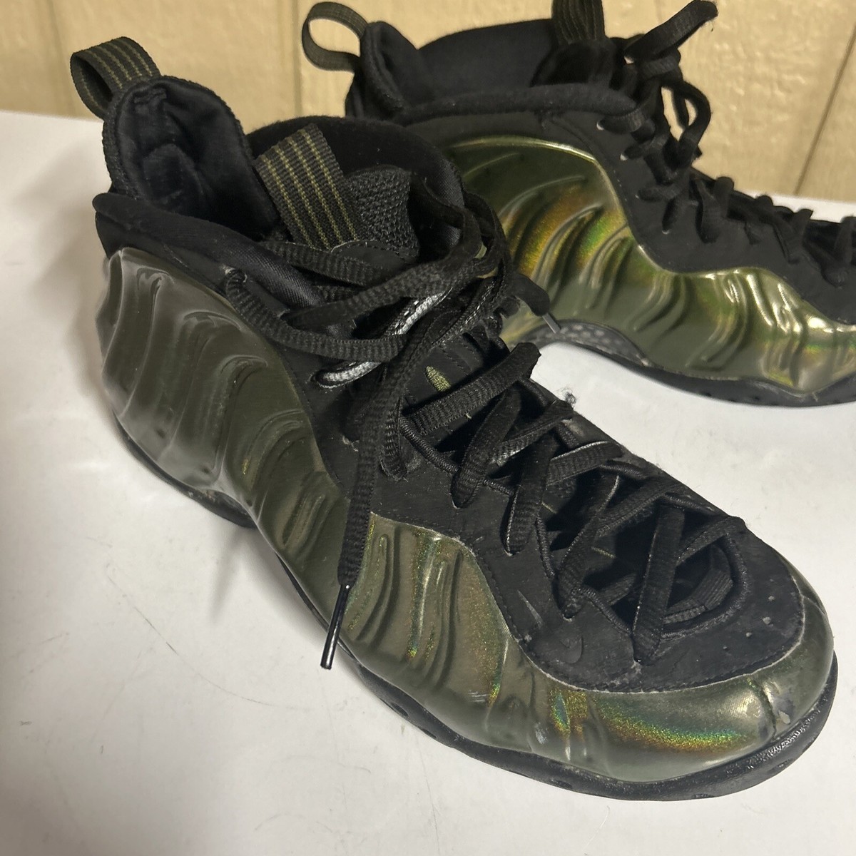 foamposite one legion green