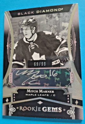 2016-17 Mitch Marner Black Diamond Rookie Gems Autograph RC Auto /99