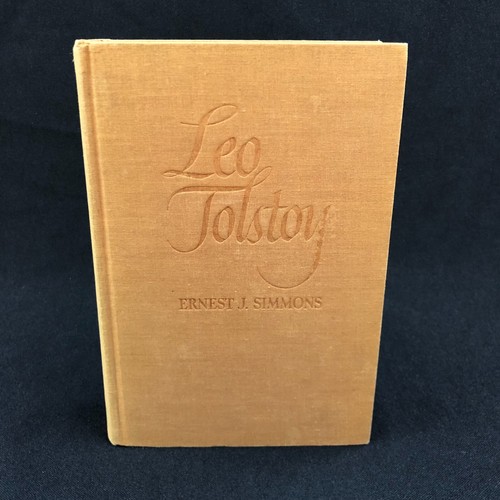 Leo Tolstoy by Ernest J. Simmons (1946, Hardcover) Vintage - Imagen 2 de 13