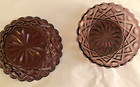 Amethyst Cut Glass Candy Dishes — photo 3