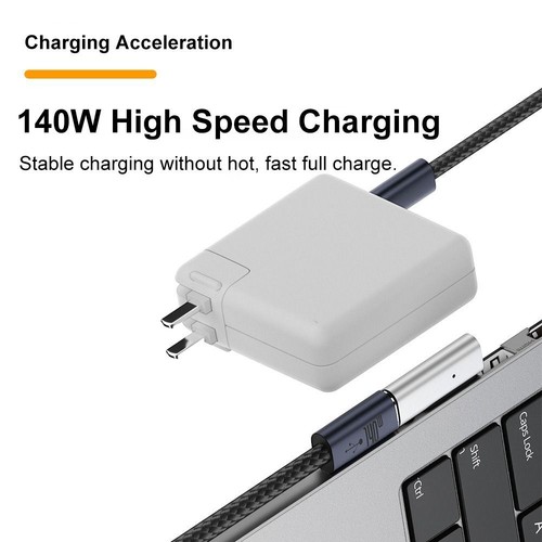 Connector Type-C Female to Magsafe 3 Converter for MacBook Air/Pro - Photo 6 sur 11
