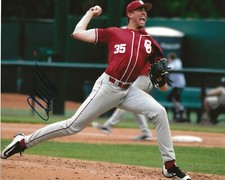 Alec Hansen White Sox signed Oklahoma Sooners 8x10 photo autographed