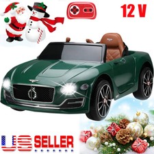 LICENSED Bentley Style 12V Kids Electric Ride On Car Gifts Toys W/Remote Control