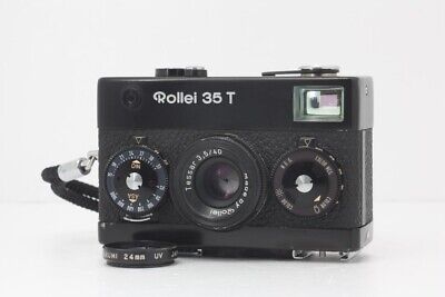 Rollei 35 T Tessar 40mm f/3.5 Film Camera Black Body From Rollei 35 T Tessar 40mm f/3.5 Film Camera Black Body From