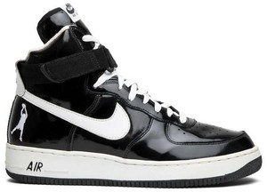Nike Air Force 1 Hi Sheed 2001 Patent Leather Black White Men's 8 302640 011 | eBay