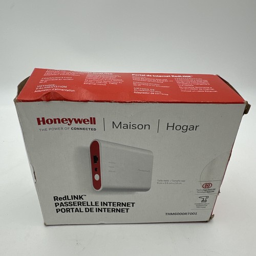 Honeywell THM6000R7001 RedLINK Gateway Ethernet Cable & Power Cord New Open Box - Picture 3 of 5