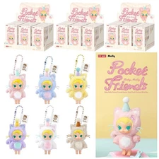 POP MART x Baby Molly Pocket Friends Series Confirmed Figure Dolls Toy Open Box