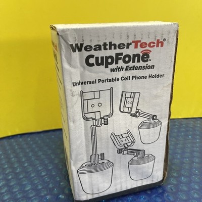 WeatherTech CupFone Universal Cell Phone Holder With Extension - Black Sealed