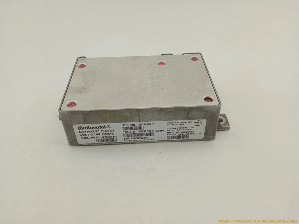 Pontiac Solstice Saturn Sky OnStar Communication Control Module Fits 2007-2008 - Image 2 of 4
