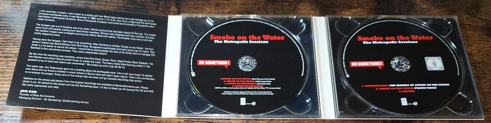SMOKE ON THE WATER The Metropolis Sessions Maxi-Single-CD+DVD-DigiPak - Bild 2 von 3