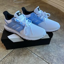 NEW Adidas Ultimashow Cloud White Blue Dawn Core Black Shoes Woman  s Size 8.5
