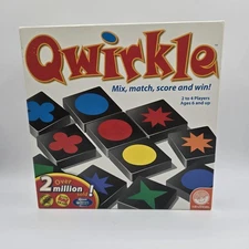 Mindware Qwirkle Board Game Complete Game Mix Match Score Win Strategy