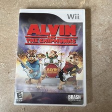 Alvin And The Chipmunks Wii Game Gently Used