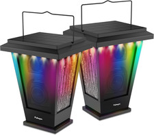 Bluetooth Speakers Waterproof, Solar Powered 2 Packs True Wireless Stereo Sound