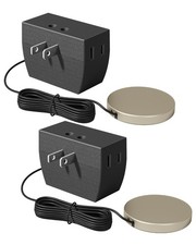 DEWENWILS 2 Pack Touch Dimmer Switch, Plug and Play Lamp Touch Control Pad,Black