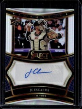 2025 Panini Select JC Escarra Signatures RC Rookie Auto #SIG-JE Yankees