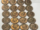 ROLL OF TWENTY (20) UNITED STATES JOHN F. KENNEDY 1974 HALF DOLLAR COINS D & P