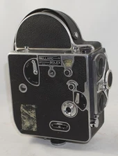 Bolex 16mm Camera w/ Accessories Lot including MC-17 Motor