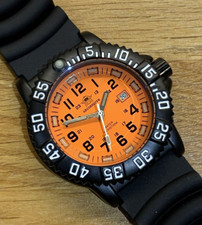 ADDIESDIVE DIVE STYLE WATCH. Orange + black rubber strap, BNIB diver. divers..,,