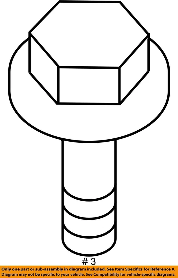 APTO PARA 2008-2017 DODGE SRT VIPER FILTRO DE AIRE TORNILLO DE CUBIERTA 6508836AA - NUEVO OEM Foto 3 de 3