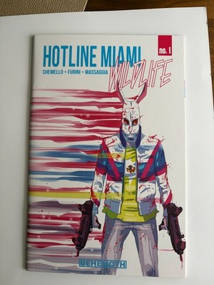 HOTLINE MIAMI WILDLIFE #1 COVER A BEHEMOTH COMICS 2020