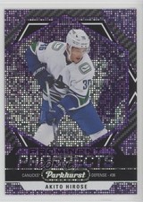 2023-24 Upper Deck Parkhurst Prominent Prospects Purple /99 Akito Hirose 1j8w