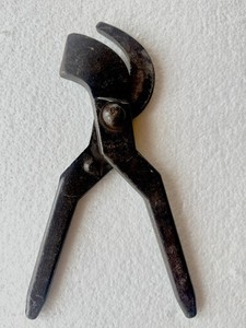 Antique pelican Style Sheet Metal  Cutting Shears