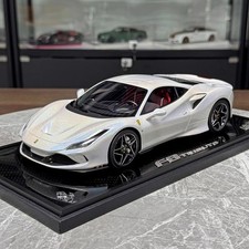 *SUPER RARE* BBR 1/18 Ferrari F8 Tributo Phantom White Carbon Base LIMITED 15