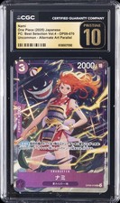 2025 ONE PIECE JAPANESE PC: BEST SELECTION VOL. 4 #OP09-070 NAMI CGC 10 PERFECT