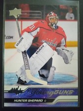 2023-24 Upper Deck #491 Hunter Shepard YG RC