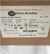 ALLEN BRADLEY 2097-V33PR5-LM Kinetix 350 2.0kW Servo Drive AB 2097 V33PR5 LM