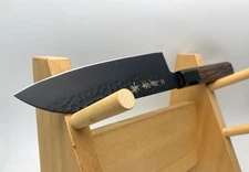 Japanese knife "SANTOKU" 170mm Sakai Takayuki VG-10 KUROKAGE black blade...