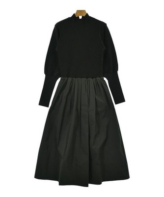 THREE SQUARE Dresses Black F 2200661707654