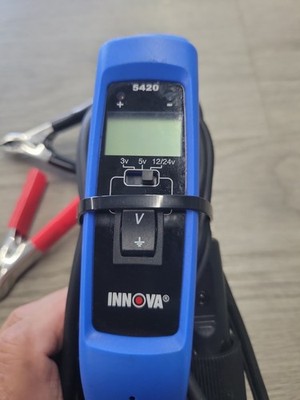 Innova 5420 Power Circuit Tester for Automotive | 45° Swivel Head | Fuse, R