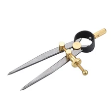 Wing Divider Leather Craft Rotating Scratch Leathercraft Compasses DIY tools h