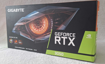 GIGABYTE GeForce RTX 3050 GAMING OC 8GB GDDR6 Grafikkarte