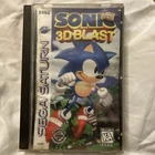 Sonic 3D Blast (Sega Saturn, 1996) CIB Complete in Box w Manual