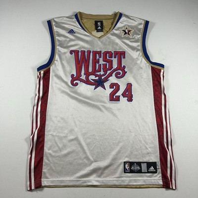 NBA 2008  All Star New Orleans West #24 Kobe Bryant Jersey Mens Large Used