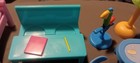 Peppa Pig House Furniture Lot Table Chairs Bed Oven Desk Lamp Parrot Polly Figur — photo 3