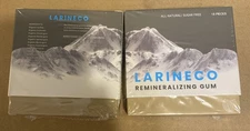 Larineco Remineralizing Gum w/ Nano Hydroxyapatite 18 Count x2 Packs Spearmint