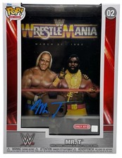 Mr. T Signed Autograph Funko Pop WWE Magazine Covers WrestleMania #02 JSA COA
