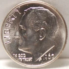 USA, 1960-P Roosevelt Dime, ilver, 0.0723oz, BU, NR, 5-20